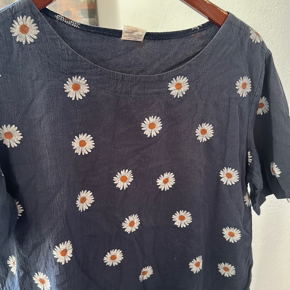 Blue Floral T-Shirt